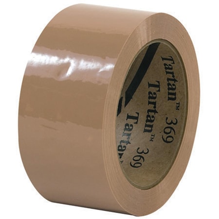 Swivel 2 in. x 110 yds. Tan 3M- 369 Carton Sealing Tape - Tan - 2 in. x 110 yds. SW3350615